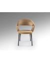 WILLY- SILLA - CAMEL/NEGRO